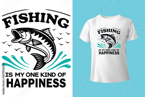 Fishing graphic vactor t shirt design art