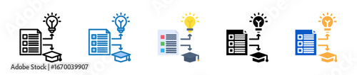 Innovative multiple style icons set design vector illustration. 
