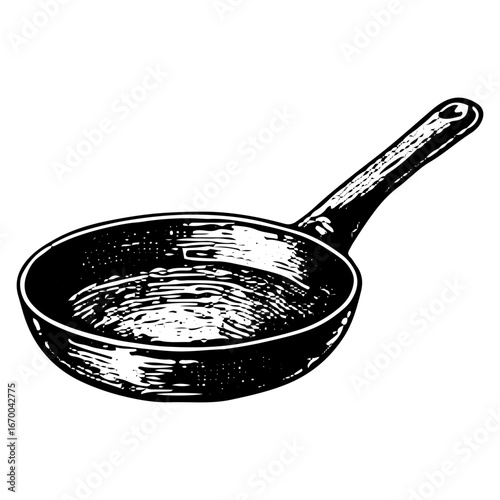 Traditional Cast Iron Frying Pan for Cooking