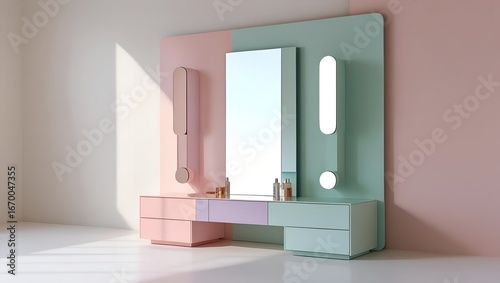 modern bathroom with shower