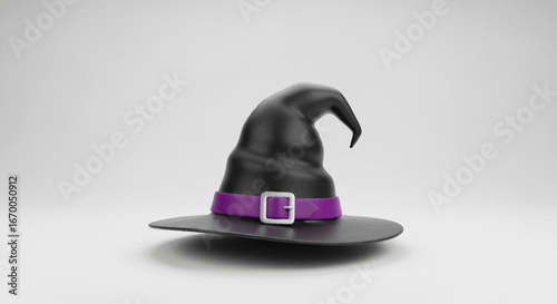 Halloween Witch Hat A whimsical and spooky accessory for trick-or-treating and costume parties
