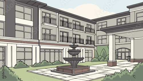 old house in the city