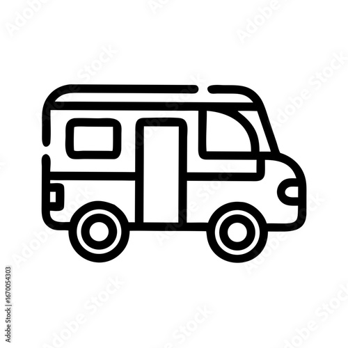 Wallpaper Mural truck icon vector illustration Torontodigital.ca