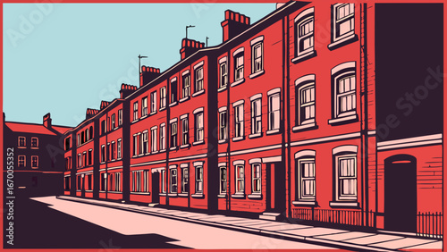 old red brick building in london