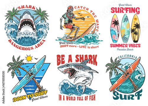 Exciting surfing designs inspired by summer waves