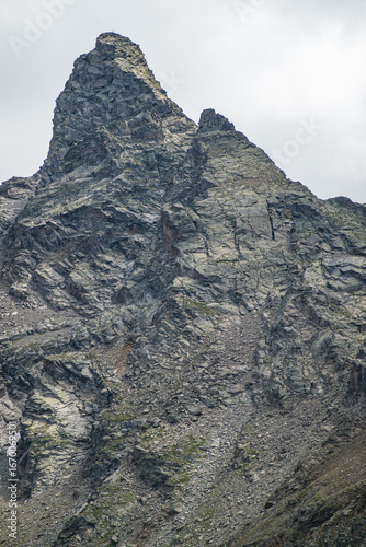 Der Gipfel des Piz dal Teo im Puschlav in den Schweizer Bergen
