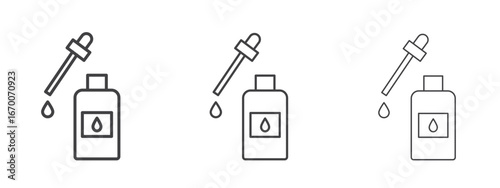 Serum icon design, suitable for web, infographics, interface and apps.