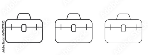 Briefcase icon design, suitable for web, infographics, interface and apps.