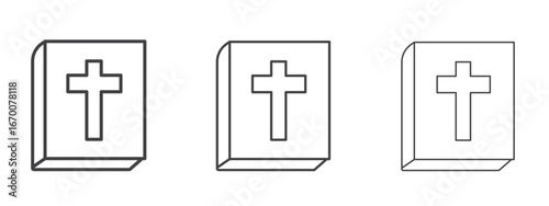 Bible icon design, suitable for web, infographics, interface and apps.