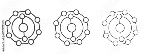 Antioxidant icon design, suitable for web, infographics, interface and apps.