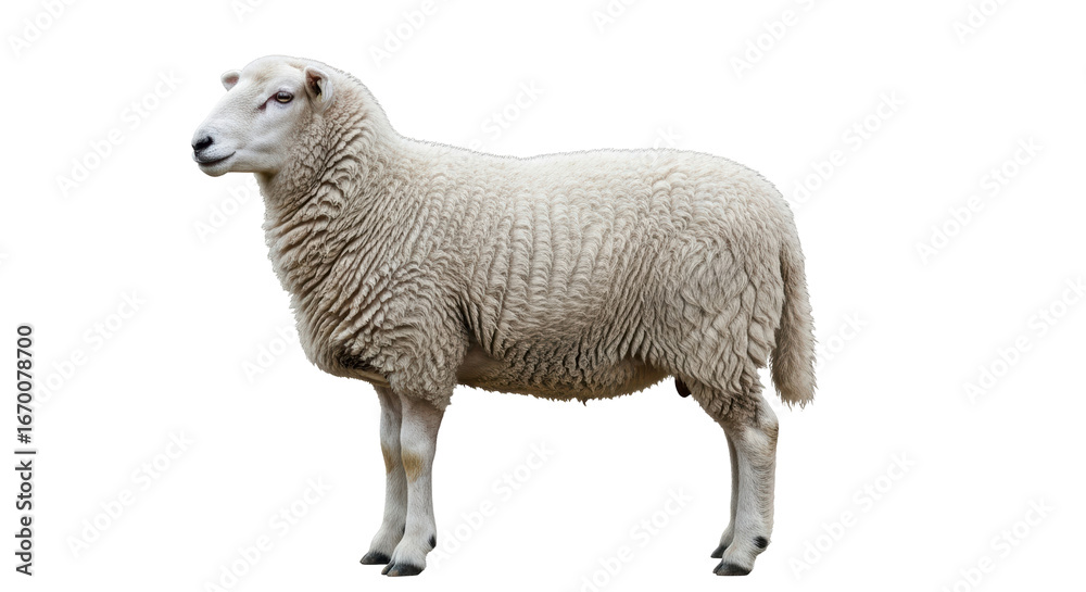 Obraz premium Isolated Sheep