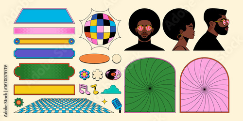 Artistic Retro Original Designs with a Groovy and Funky Vibe Collection