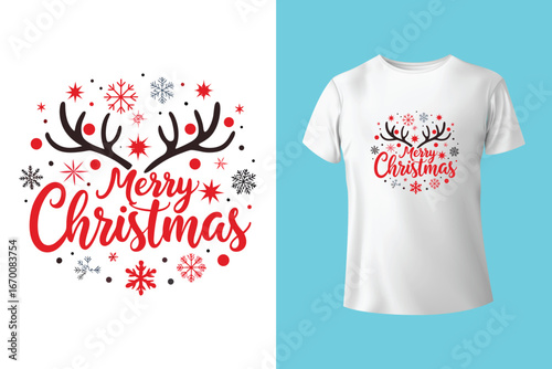 Merry Christmas Trend T-shirt Design