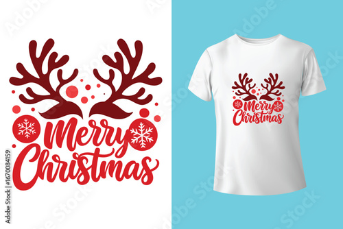 Merry Christmas Trend T-shirt Design
