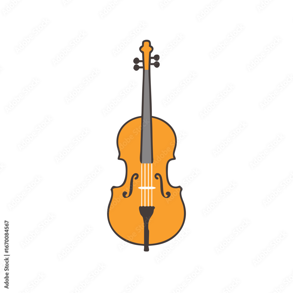 Fototapeta premium violin isolated on white