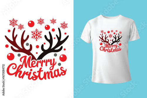 Merry Christmas Trend T-shirt Design