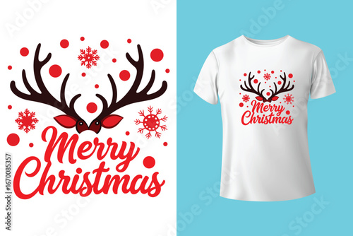 Merry Christmas Trend T-shirt Design