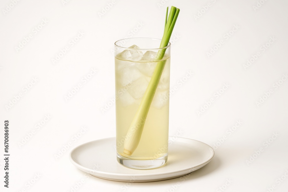 Fototapeta premium Thai Lemongrass Herbal Drink