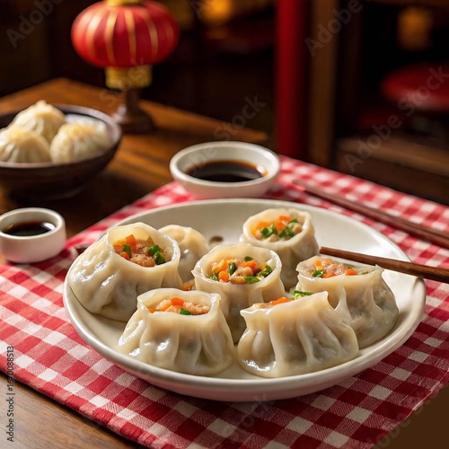 dumplings with meat and cheese
