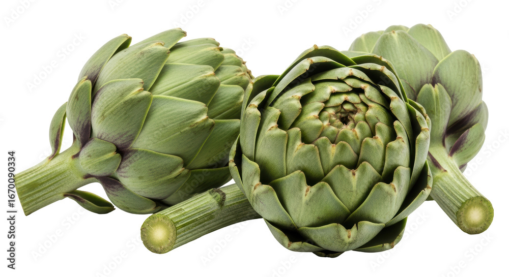 Fototapeta premium Isolated Artichokes