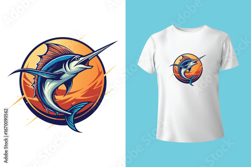 Fishing graphic vactor t shirt design art
