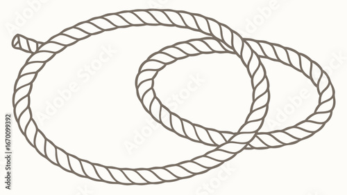 Twisted Rope Design Element Nautical Rope Knot Vintage Rope Illustration Graphic Rope Maritime Rope Decor Rope Textured Rope Rope Border Sea Rope Rope Pattern Nautical Theme Rope Texture Abstract Rop.
