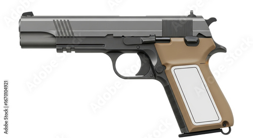 Photography Isolated Pistol