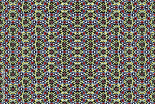 Seamless Wallpaper Background Design Luxury Perspective Fabric Visual Shape Endless Digital Fashion Graphic Interior Texture Textile Art Cloth Geometric Decoration Symmetric Template Tile Pattern.