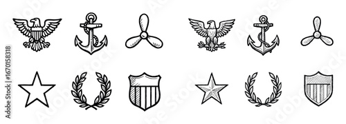 Military Insignia Icons