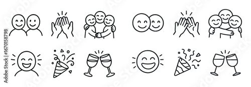Emotional Icons Grid