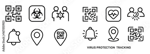 Virus Protection Icons