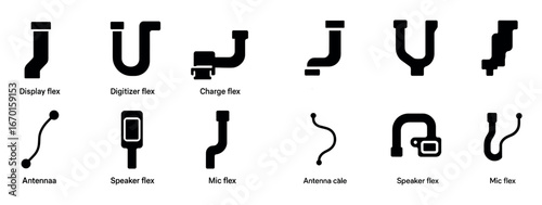 Phone Parts Icons