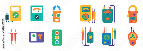 Electrician Tools Icons