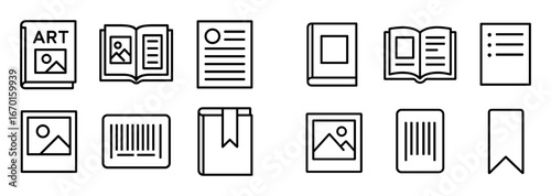 Minimalist Art Icon Grid