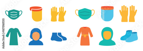 Virus Protection Icons