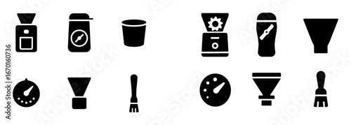 Coffee Grinder Icons