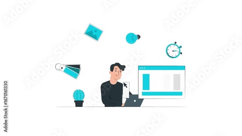Explainer Video Production Process — Flat Design Animation