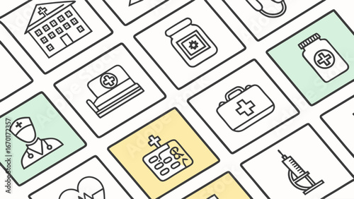 Healthcare Icons Collection.