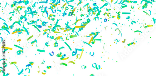 Festive background with colorful confetti. Perfect for celebrations, parties, and joyful occasions.