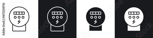 electric meter icon