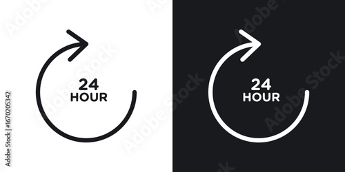 Twenty four hours icon