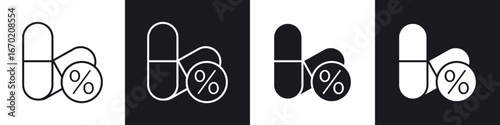 Overdose icons graphic vectors