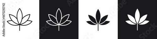 Marijuana icons graphic vectors