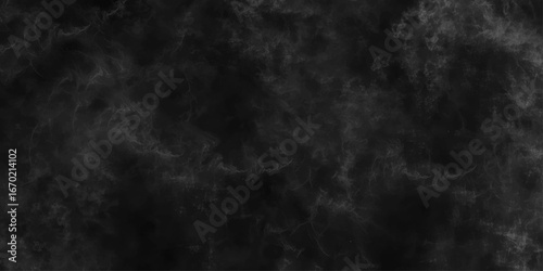 Abstract ash cloud and smoke texture in dark background. White Black fog effect transparent smoke isolated dark dramatic sky with black stormy clouds. Grunge creative and decorative fractal smoke art