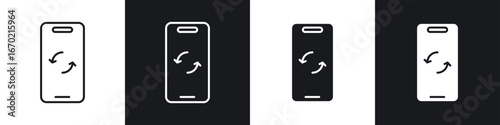Data transfer icons graphic vectors