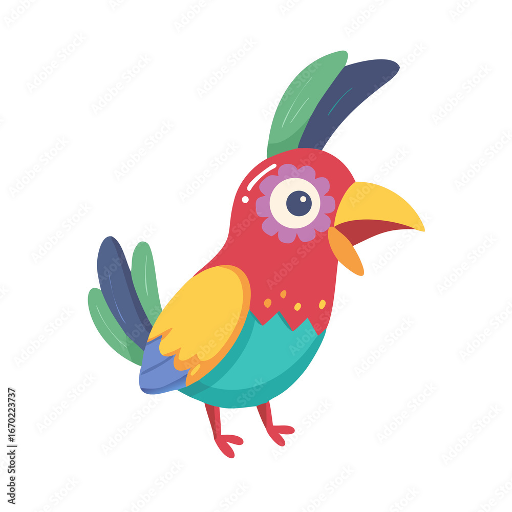 Fototapeta premium bird on branch