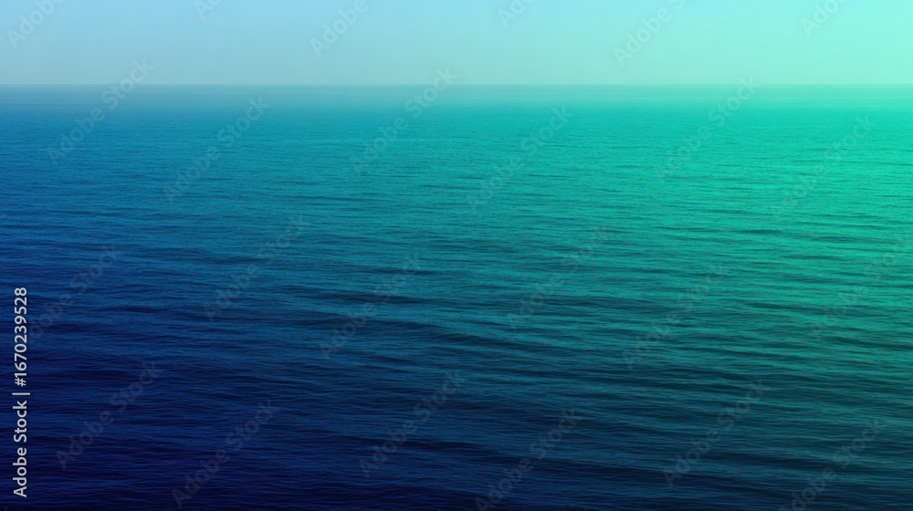 Fototapeta premium Blurry ocean vista