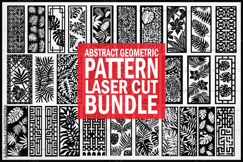 Laser Cut Panel Pattern Bundle
