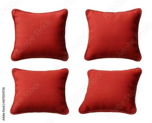 Wallpaper Mural Set of four red cornhole bags made from durable canvas for outdoor play Torontodigital.ca