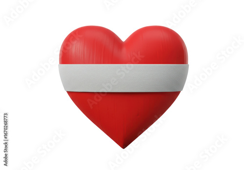 Isolated Latvia country heart flag in red, white, red colors for Valentines day love Free Download Isolated Latvia country heart flag in red, white, red colors for Valentines day love - GFXLoad
